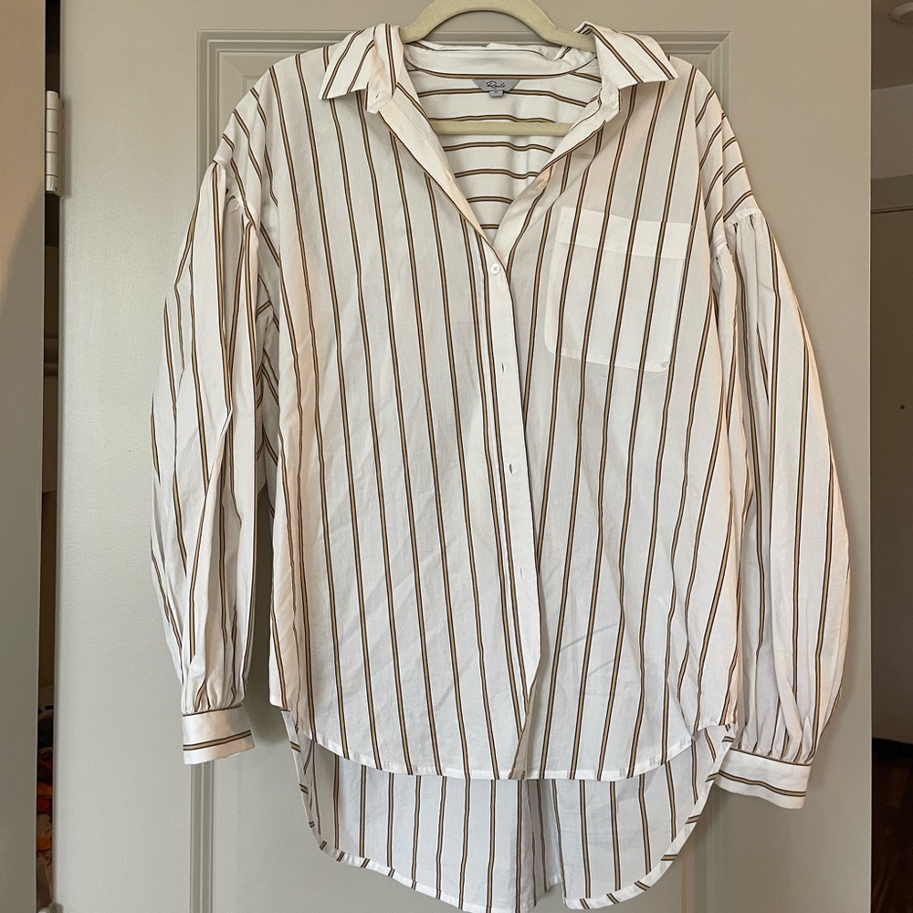 Rails striped button down- only worn once!